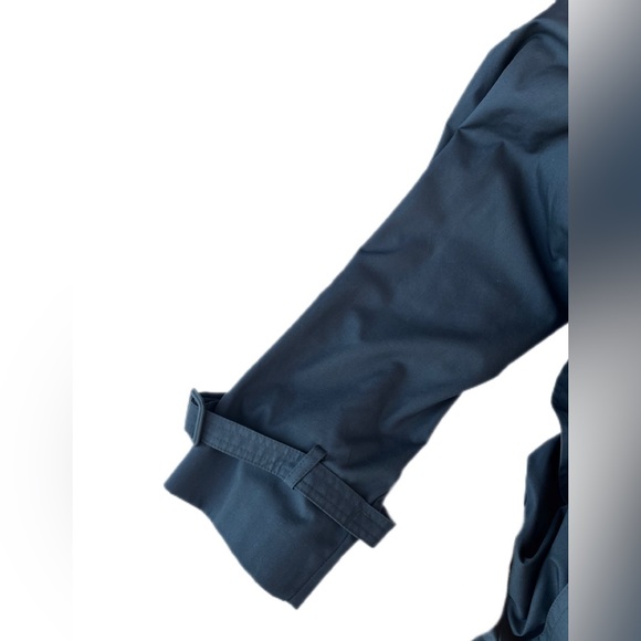 CLASSIC 90s Vintage Neutral Grey Men’s Wear Oversized Trench‎ Coat - Picture 13 of 16